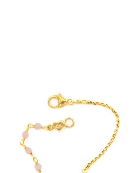 Chan Luu Neon Pink White Beaded Necklace Online Jewelry Boutique