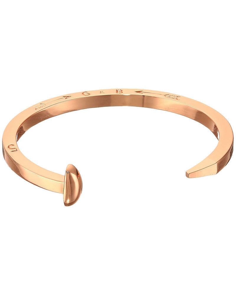 Giles & Brother  Rose Gold Skinny Railroad Spike Cuff – Online Jewelry  Boutique