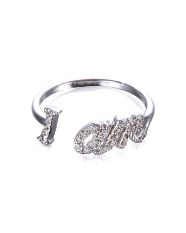 Jamie Park | I Am Sterling Silver Ring – Online Jewelry Boutique